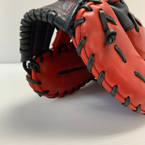 ハタケヤマ HATAKEYAMA PRO-381 軟式 大人 一般 ファーストミット 一塁手 グローブ グラブ 右投げ 中古品 野球 8623