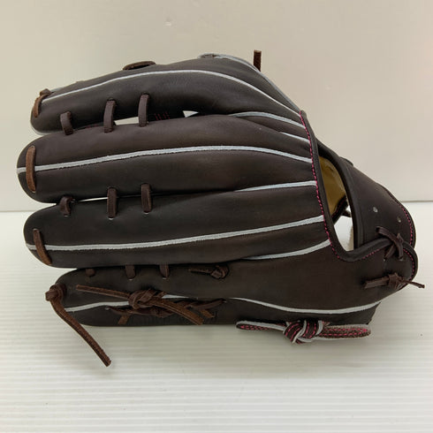 てっぺん Teppen オーダー 硬式 大人 一般 外野手用 グローブ グラブ 右投げ TTY 中古品 グローブ袋付き 野球 8065