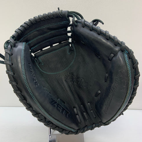 ゼット ZETT SOFT STEER 軟式 大人 一般 キャッチャーミット 捕手 グローブ グラブ 右投げ BRCB35212 中古品 野球 7541