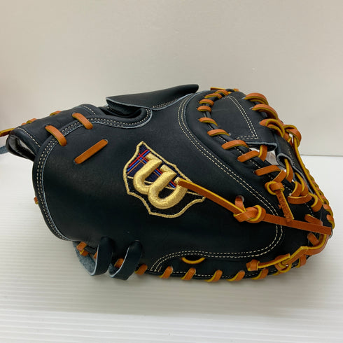 ウィルソン Wilson ウィルソンスタッフ 硬式 大人 一般 キャッチャーミット 捕手 グローブ グラブ 右投げ WBW103262 タグ付き 野球 6631