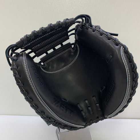 ゼット ZETT プロステイタス PROSTATUS BPC-PRO 硬式 大人 一般 キャッチャーミット 捕手 グローブ グラブ 右投げ 中古品 箱・グローブ袋付き 野球 1183