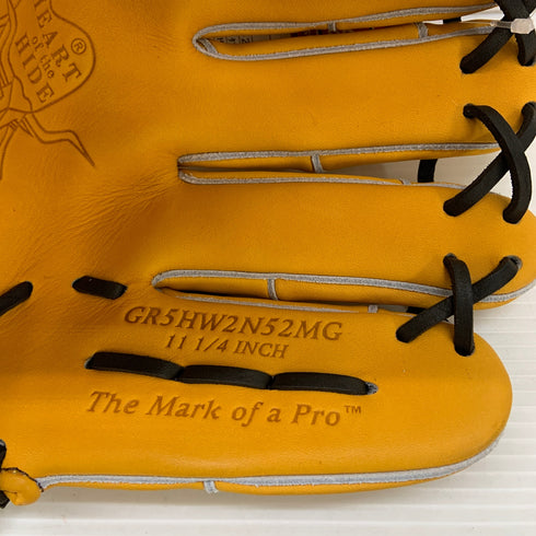 ローリングス Rawlings HOH PROEXCELLIMTED 軟式 大人 一般 内野手用 グローブ グラブ 右投げ GR5HW2N52MG タグ付き 野球 7557