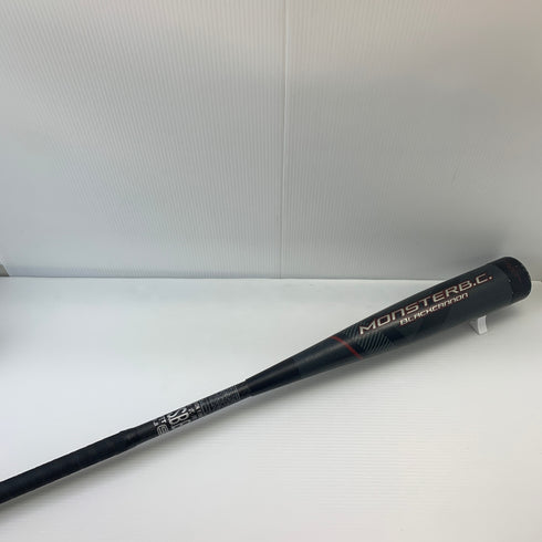 ゼット ZETT ブラックキャノン 軟式 大人 一般 FRP製バット BCT31384 ミドルバランス 中古 ケース付き 野球 8166
