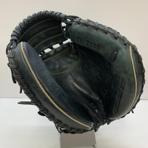 ハタケヤマ HATAKEYAMA 軟式 大人 一般 キャッチャーミット 捕手 グローブ グラブ 右投げ TH-268B 中古品 野球 7342