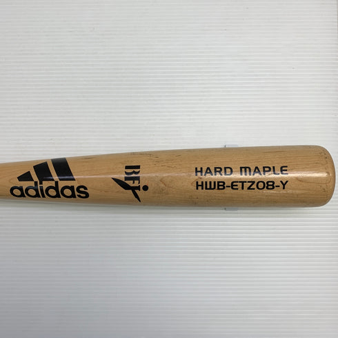 アディダス adidas 硬式 大人 一般 木製バット(BFJマーク) 野球 7166