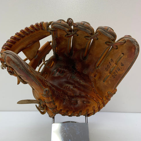 ミズノ MIZUNO ミズノプロ 硬式 大人 一般 内野手用 グローブ グラブ 右投げ 中古品 野球 6652