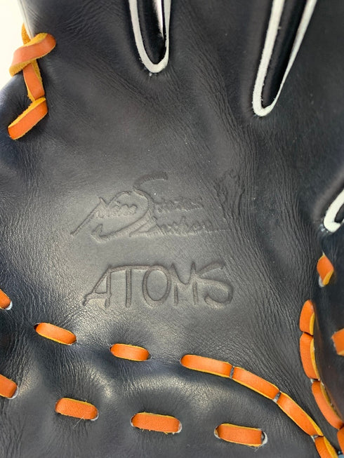 中古品 アトムズ ATOMS 軟式 内野手用グローブ 5423