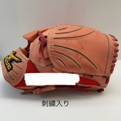ミズノ MIZUNO ミズノプロ 硬式 大人 一般 投手用 グローブ ピッチャー グラブ 右投げ 中古品 グローブ袋付き 野球 7101