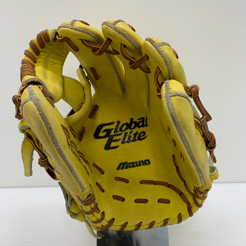 ミズノ MIZUNO グローバルエリート 軟式 大人 一般 内野手用 グローブ グラブ 右投げ 1AJGR14313 中古品 野球 5945