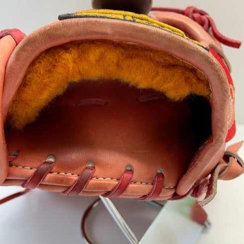 ミズノ MIZUNO ミズノプロ 硬式 大人 一般 投手用 グローブ ピッチャー グラブ 右投げ 中古品 グローブ袋付き 野球 7101