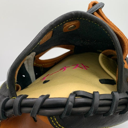 中古品 久保田スラッガー 軟式 オーダー キャッチャーミット 刺繍有り 4246