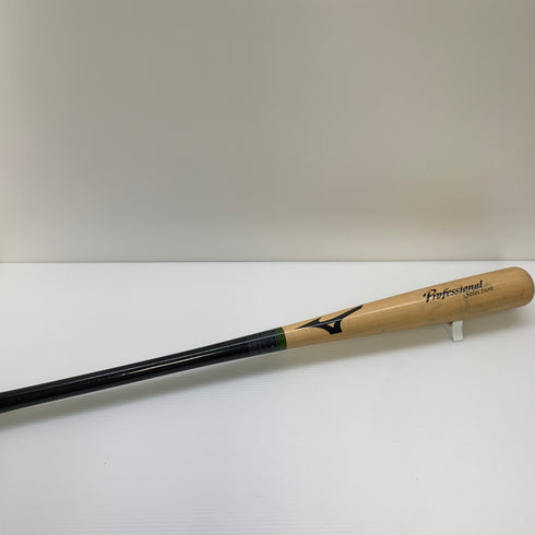 ミズノ MIZUNO プロフェッショナルセレクト 軟式 大人 一般 木製バット 中古 野球 7841