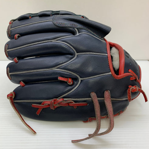 ミズノ MIZUNO ミズノプロ オーダー 軟式 大人 一般 投手用 グローブ ピッチャー グラブ 右投げ 耕作印 中古品 野球 8019