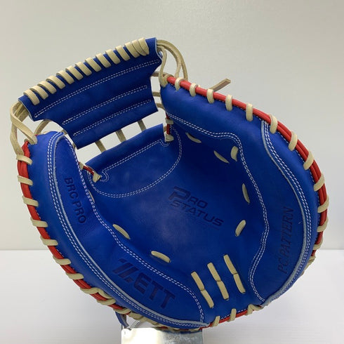 中古品 ゼット ZETT プロステイタス オーダー 軟式 キャッチャーミット BRCPRO 森友哉モデル 5498
