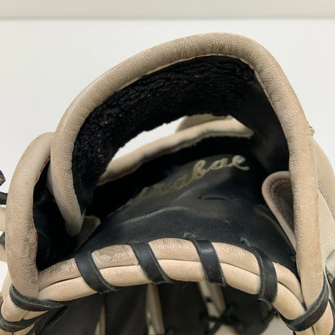 グロム GLOM 軟式 大人 一般 投手用 グローブ ピッチャー グラブ 右投げ 中古品 野球 8783