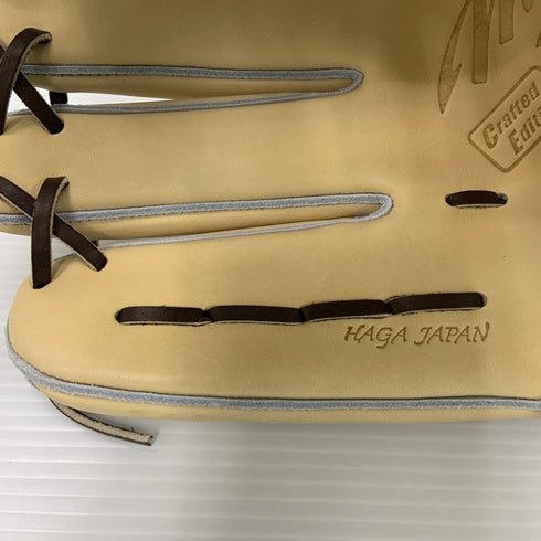 中古品 ミズノ MIZUNO ミズノプロ CRAFTED Edition 硬式 外野手用 グローブ 1AJGH91807 HAGAJAPAN 左投げ 3805