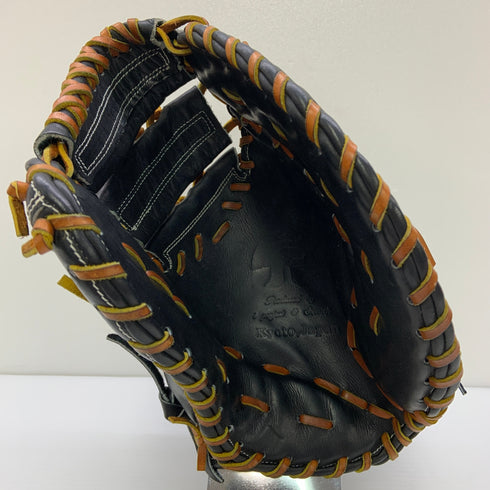 ヘルム 軟式 大人 一般 ファーストミット 一塁手 グローブ グラブ 右投げ 中古品 野球 9097