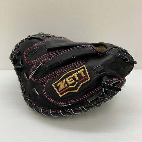 ゼット ZETT プロステイタス 硬式 大人 一般 キャッチャーミット 捕手 グローブ グラブ 右投げ BPROCM962S 中古品 野球 8204
