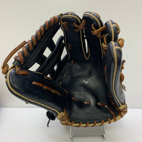 ミズノ MIZUNO PROSELECT 硬式 大人 一般 外野手用 グローブ グラブ 右投げ GPS1BK-700DH 中古品 野球 6519