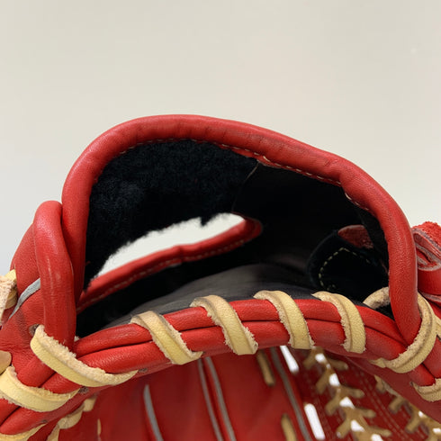 ジームス Zeems 軟式 大人 一般 内野手用 グローブ グラブ 右投げ 526DBN 中古品 グローブ袋付き 野球 7252