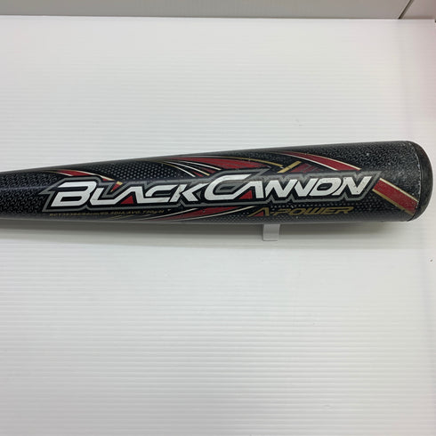 ゼット ZETT ブラックキャノン 軟式 大人 一般 FRP製バット BCT353 中古 野球 7610