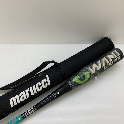 マルーチ marucci ワニクラッシャー 軟式 大人 一般 FRP製バット MJJSBBWC ケース付き 野球 7370
