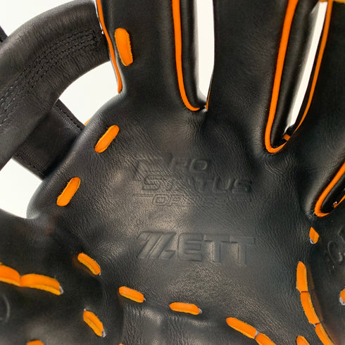 ゼット ZETT プロステイタス 硬式 大人 一般 内野手用 グローブ グラブ 右投げ BPG-PRO オーダー 中古品 グローブ袋付き 野球 6334