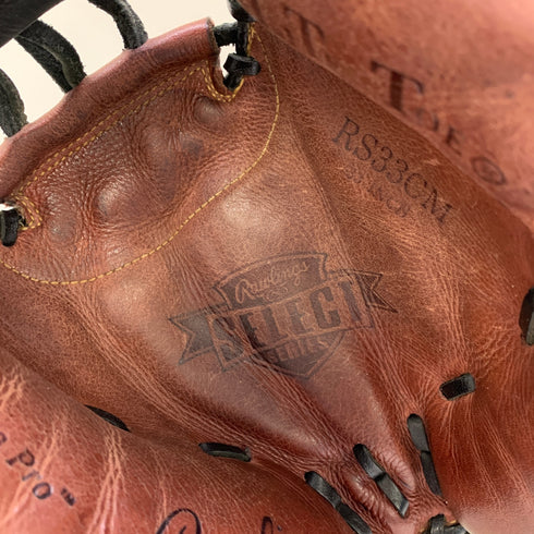 ローリングス Rawlings Select Series 軟式 大人 一般 キャッチャーミット 捕手 グローブ グラブ 右投げ RS33CM 中古品 野球 6520