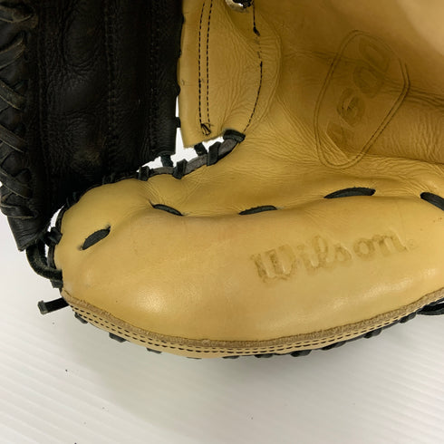 ウィルソン Wilson A600 A0600DPCM 少年軟式 子ども キャッチャーミット 捕手 グローブ グラブ 右投げ 中古品 野球 8589