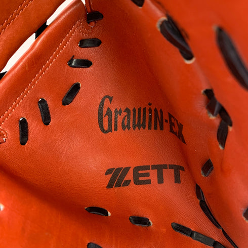 ゼット ZETT Grawin-EX 硬式 大人 一般 ファーストミット 一塁手 グローブ グラブ 右投げ BPF-19813 中古品 野球 7647