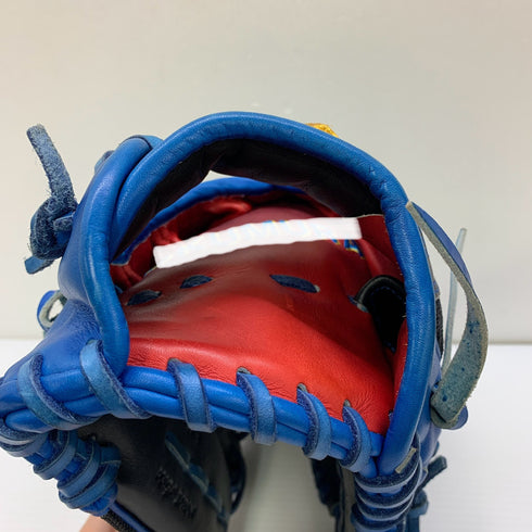 ミズノ MIZUNO ミズノプロ mizunopro HAGA 軟式 大人 一般 外野手用 グローブ グラブ 右投げ オーダー 中古品 グローブ袋付き 野球 1085