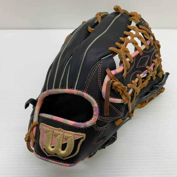 ウィルソン Wilson D-MAX 軟式 大人 一般 外野手用 グローブ グラブ 右投げ RDF7WF 中古品 野球 6179