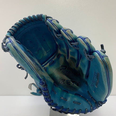 ゼット ZETT プロステイタス オーダー 軟式 大人 一般 投手用 グローブ ピッチャー グラブ 右投げ BRGPRO 中古品 野球 6074
