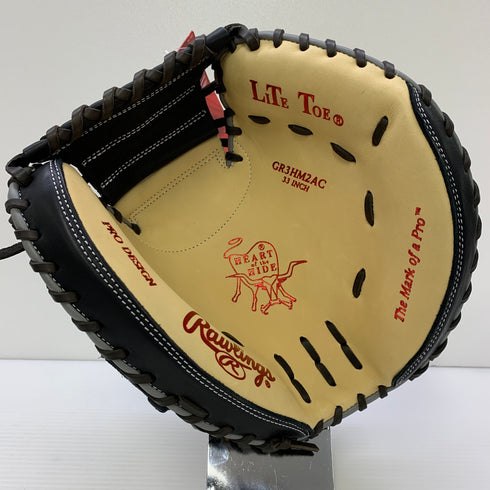 ローリングス Rawlings HOHプロデザイン 軟式 大人 一般 キャッチャーミット 捕手 グローブ グラブ 右投げ GR3HM2AC タグ付き 野球 6205