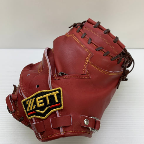ゼット ZETT プロステイタス 軟式 大人 一般 キャッチャーミット 捕手 グローブ グラブ 右投げ BRCB30920 中古品 箱・グローブ袋付き 野球 8104