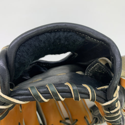 ジームス Zeems 軟式 大人 一般 内野手用 グローブ グラブ 右投げ KG-2SBN 中古品 野球 6163