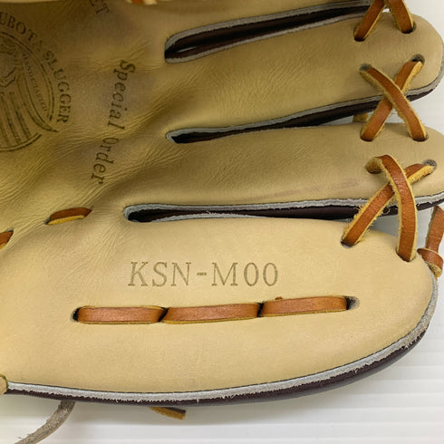 久保田スラッガー KUBOTA SLUGGER KSN-M00 軟式 大人 一般 内野手用 グローブ グラブ 右投げ 中古品 野球 9168