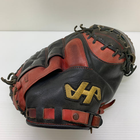 ハタケヤマ HATAKEYAMA TH-SH62 軟式 大人 一般 キャッチャーミット 捕手 グローブ グラブ 右投げ 中古品 野球 9028