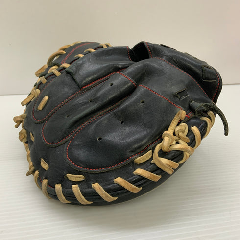 ハタケヤマ HATAKEYAMA 少年軟式 子ども キャッチャーミット 捕手 グローブ グラブ 右投げ TH-JC8RS 中古品 野球 8094