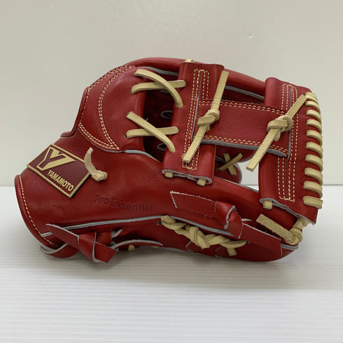 YGS 山本グラブスタジオ 硬式 大人 一般 内野手用 グローブ グラブ 右投げ H6 中古品 グローブ袋付き 野球 7707