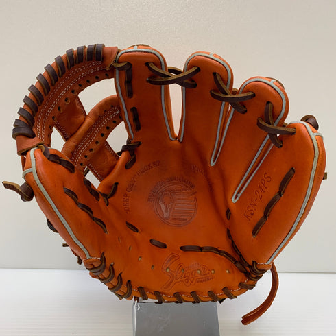 久保田スラッガー KUBOTA SLUGGER 軟式 大人 一般 内野手用 グローブ グラブ 右投げ KSN-24PS 中古品 野球 7129