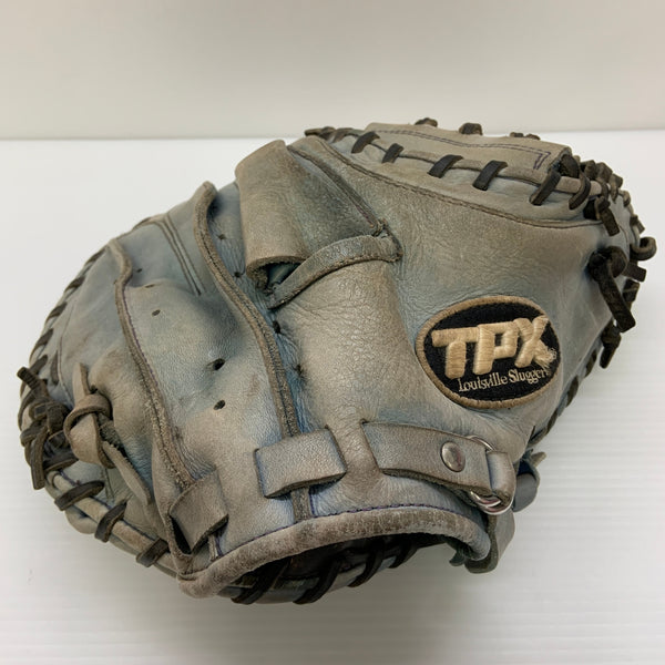 ルイスビルスラッガー Louisville Slugger 軟式 大人 一般 キャッチャーミット 捕手 グローブ グラブ 右投げ 中古品 野球 8923