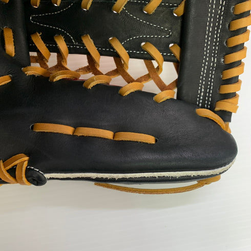 ハイゴールド HI-GOLD プロフェッショナル 硬式 大人 一般 外野手用 グローブ グラブ 左投げ オーダー 中古品 野球 8607