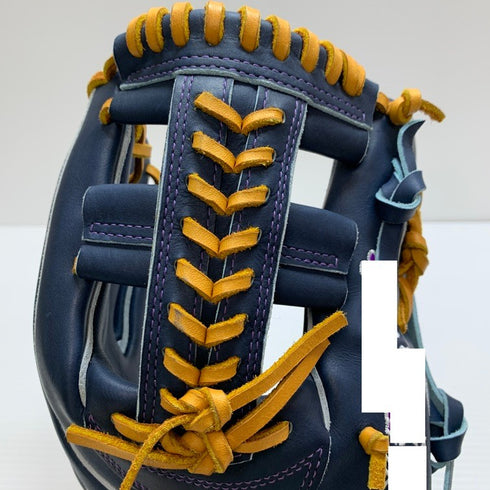 中古品 ミズノ MIZUNO ミズノプロ オーダー 硬式 内野手用グローブ 刺繍有り 4621