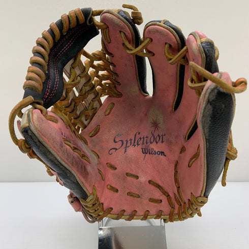 ウィルソン Wilson スプレンダー 軟式 大人 一般 内野手用 グローブ グラブ 右投げ 中古品 野球 9268