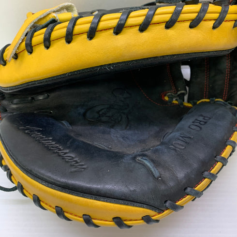 ハタケヤマ HATAKEYAMA PRO-M08 軟式 大人 一般 キャッチャーミット 捕手 グローブ グラブ 右投げ 中古品 野球 9470