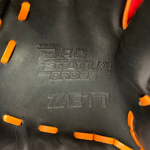 ゼット ZETT プロステイタス PROSTATUS 軟式 大人 一般 内野手用 グローブ グラブ 右投げ オーダー 中古品 野球 8645