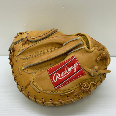ローリングス Rawlings PRO-10CME 硬式 大人 一般 キャッチャーミット 捕手 グローブ グラブ 右投げ 中古品 野球 9919