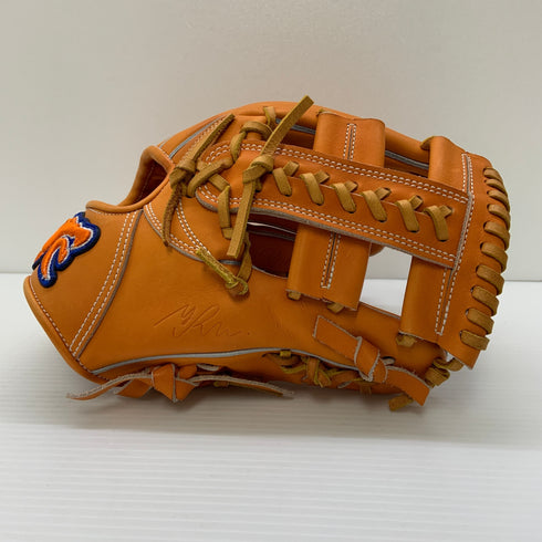 リュウ RYU 硬式 大人 一般 内野手用 グローブ グラブ 右投げ 中古品 グローブ袋付き 野球 6016