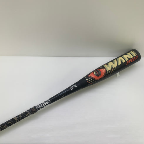マルーチ marucci ワニクラッシャースピード 軟式 大人 一般 FRP製バット MJJSBBWS ミドルバランス 中古 ケース付き 野球 8127